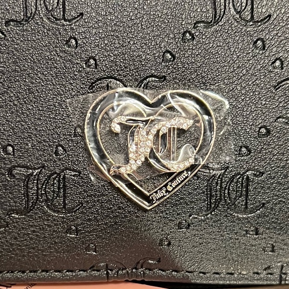 🖤🖤NWT JUICY COUTURE LIQUORICE “ONLY YOU AND ME CC KEY FOB”🖤🖤 - Picture 10 of 11